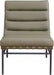 Burke Vegan Leather Accent Chair Olive - 416Olive