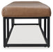 Joston Caramel Accent Bench - A3000693