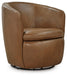 Kierreys Caramel Swivel Chair - A3000700