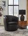 Kierreys Midnight Swivel Chair - A3000702