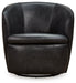 Kierreys Midnight Swivel Chair - A3000702