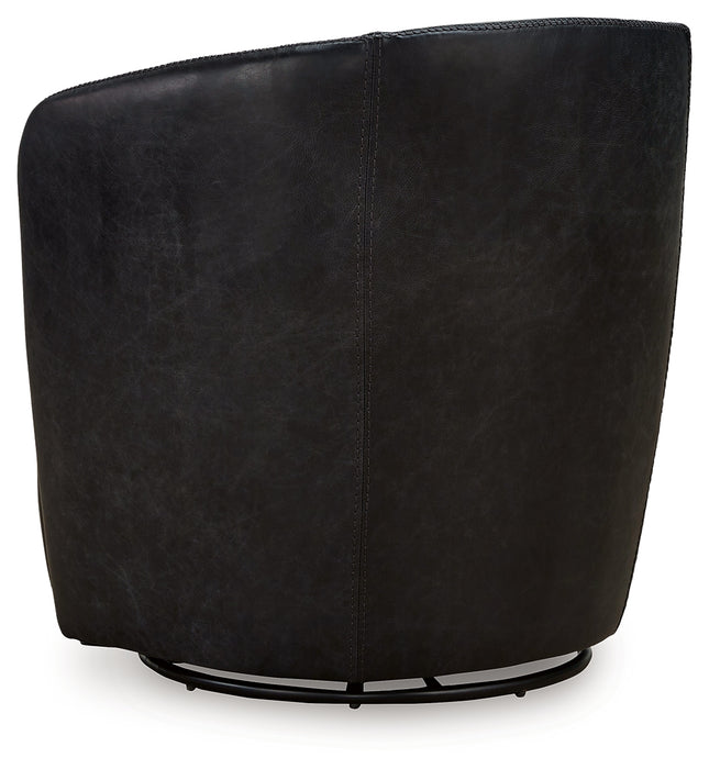 Kierreys Midnight Swivel Chair - A3000702