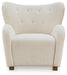 Larbell Ecru Accent Chair - A3000709