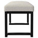 Mesa Upholstered Entryway Accent Bench Vanilla - 907514
