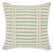 Rowton White/Green Pillow (Set of 4) - A1001072