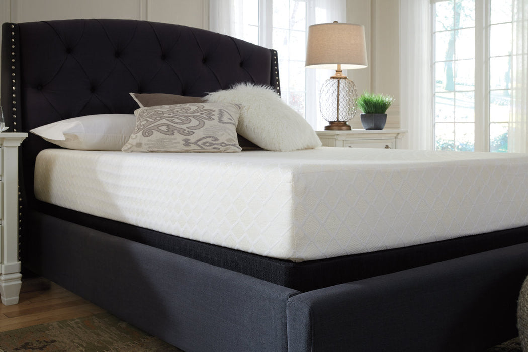 10 Inch Chime Memory Foam White Full Mattress in a Box - M69921 - Vega Furniture