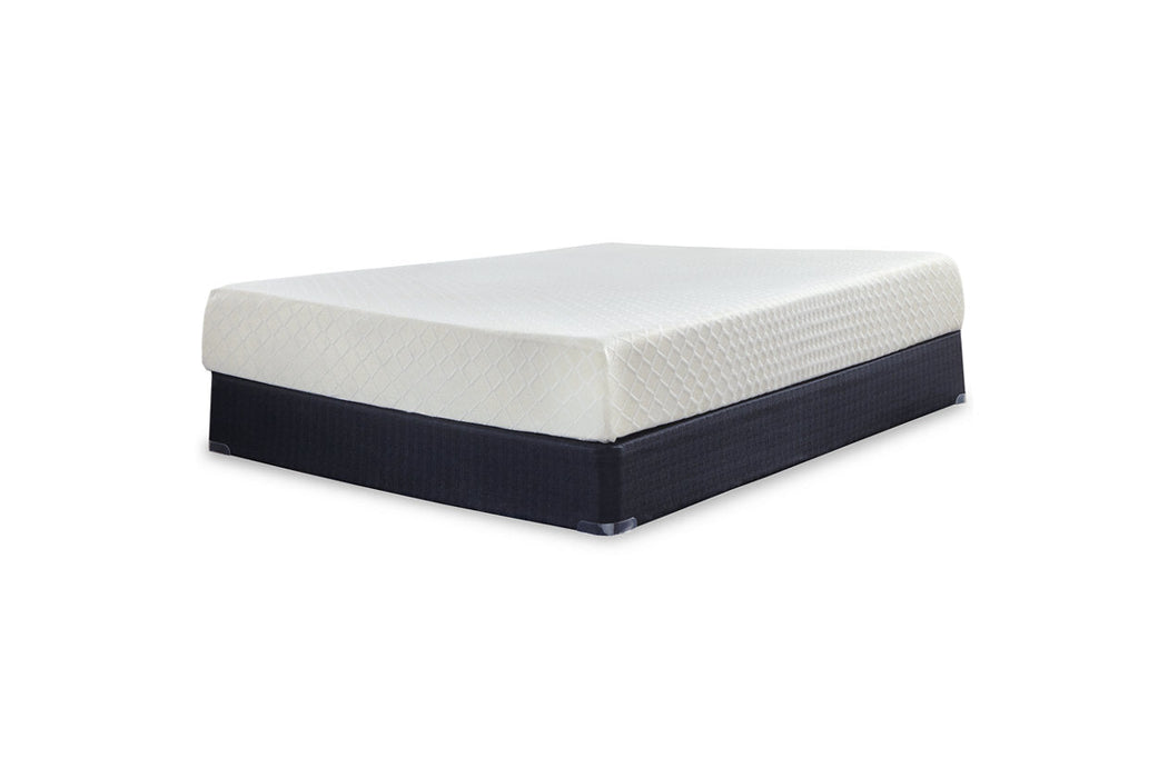 10 Inch Chime Memory Foam White Full Mattress in a Box - M69921 - Vega Furniture