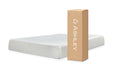 10 Inch Chime Memory Foam White Queen Mattress in a Box - M69931 - Vega Furniture