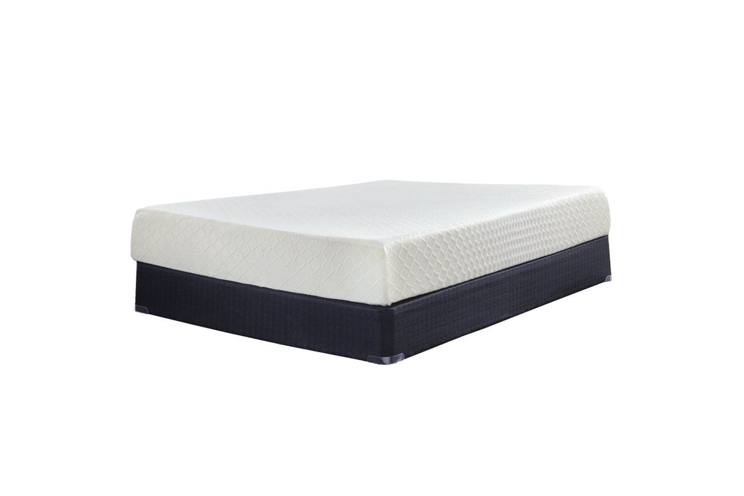 10 Inch Chime Memory Foam White Twin Mattress in a Box - M69911 - Vega Furniture