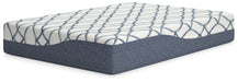 12 Inch Chime Elite 2.0 White/Blue Full Mattress - M42621 - Vega Furniture