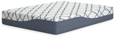 12 Inch Chime Elite 2.0 White/Blue Queen Mattress - M42631 - Vega Furniture