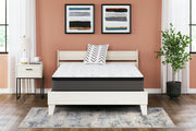 12 Inch Pocketed Hybrid White Queen Mattress - M59031 - Vega Furniture