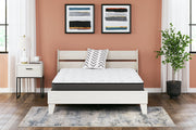 8 Inch Bonnell Hybrid White Queen Mattress - M58731 - Vega Furniture