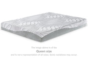 8 Inch Memory Foam White Full Mattress - M59121 - Vega Furniture