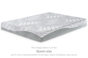 8 Inch Memory Foam White King Mattress - M59141 - Vega Furniture