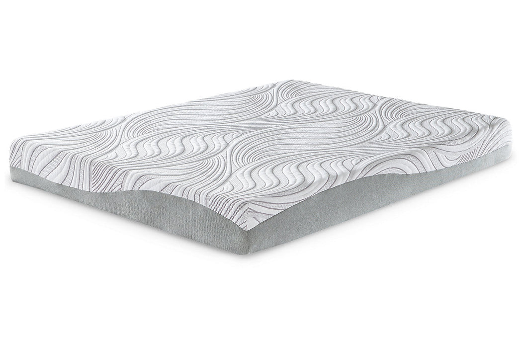 8 Inch Memory Foam White Queen Mattress - M59131 - Vega Furniture