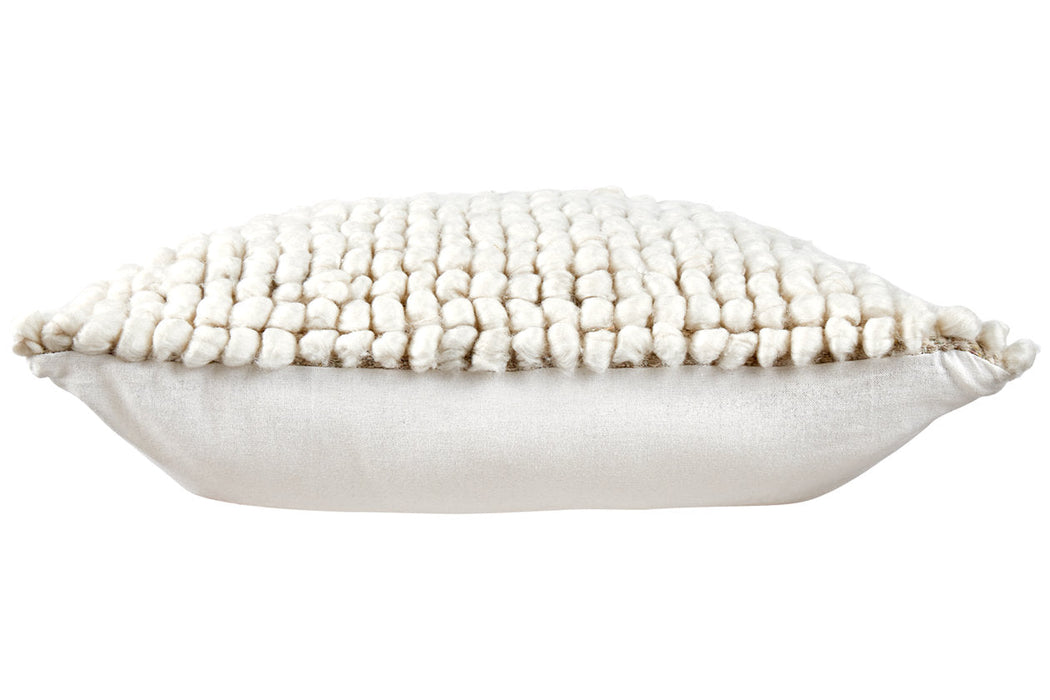 Aavie Ivory Pillow - A1000956P - Vega Furniture