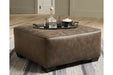 Abalone Chocolate Oversized Accent Ottoman - 9130208 - Vega Furniture