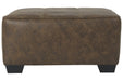 Abalone Chocolate Oversized Accent Ottoman - 9130208 - Vega Furniture