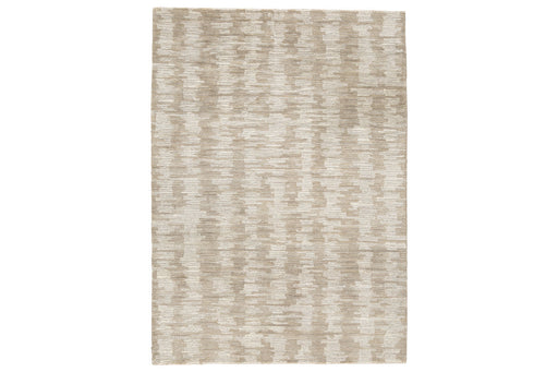 Abanlane Brown/Cream Medium Rug - R404812 - Vega Furniture