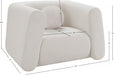 Abbington Boucle Fabric Chair Cream - 113Cream-C - Vega Furniture