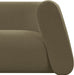 Abbington Boucle Fabric Loveseat Olive - 113Olive-L - Vega Furniture