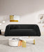 Abbington Boucle Fabric Sofa Black - 113Black-S - Vega Furniture