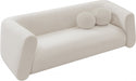 Abbington Boucle Fabric Sofa Cream - 113Cream-S - Vega Furniture