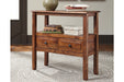 Abbonto Warm Brown Accent Table - T800-124 - Vega Furniture
