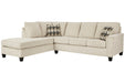 Abinger Natural LAF Sectional - SET | 8390416 | 8390467 | 8390408 - Vega Furniture