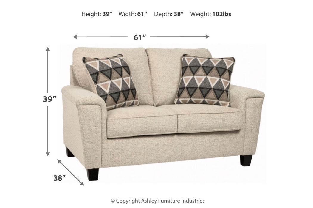 Abinger Natural Loveseat - 8390435 - Vega Furniture