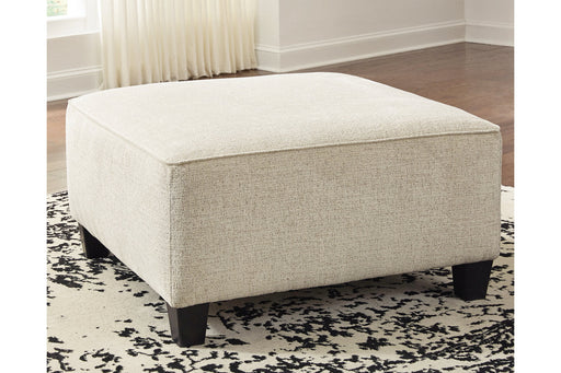 Abinger Natural Oversized Accent Ottoman - 8390408 - Vega Furniture