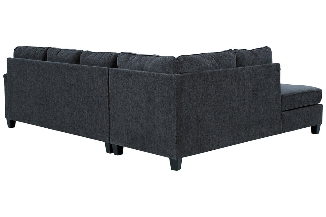 Abinger Smoke LAF Sleeper Sectional - SET | 8390516 | 8390570 | 8390508 - Vega Furniture