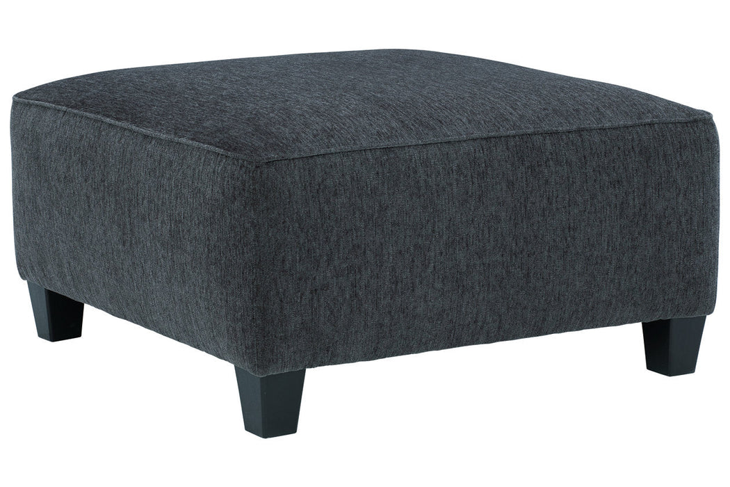 Abinger Smoke Oversized Accent Ottoman - 8390508 - Vega Furniture