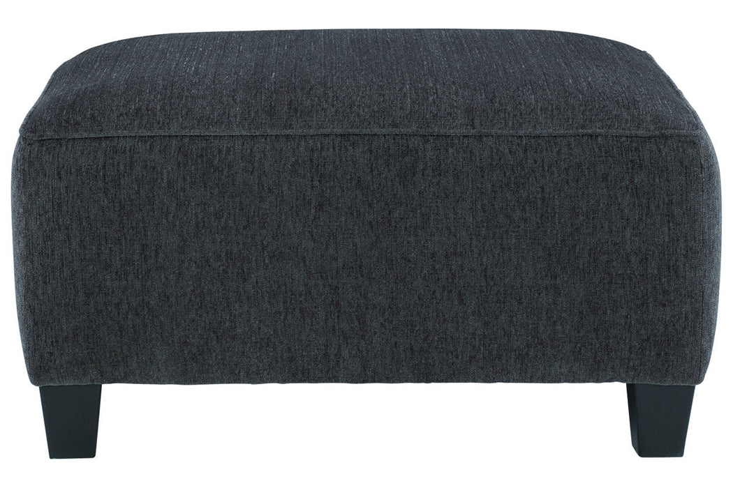 Abinger Smoke Oversized Accent Ottoman - 8390508 - Vega Furniture