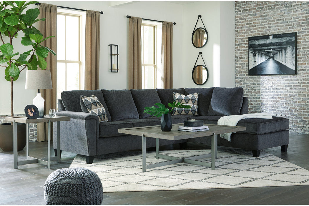 Abinger Smoke RAF Sleeper Sectional - SET | 8390517 | 8390569 | 8390508 - Vega Furniture