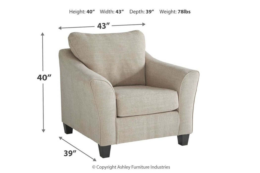 Abney Driftwood Chair - 4970120 - Vega Furniture