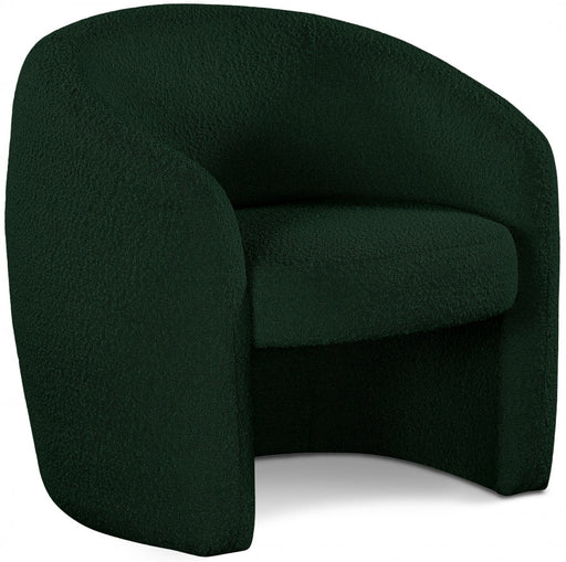 Acadia Green Boucle Fabric Accent Chair - 543Green - Vega Furniture