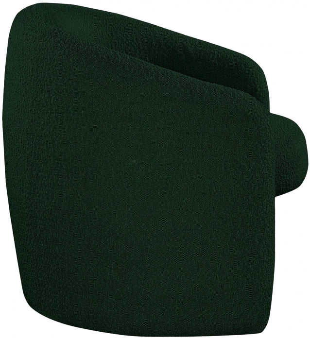 Acadia Green Boucle Fabric Accent Chair - 543Green - Vega Furniture