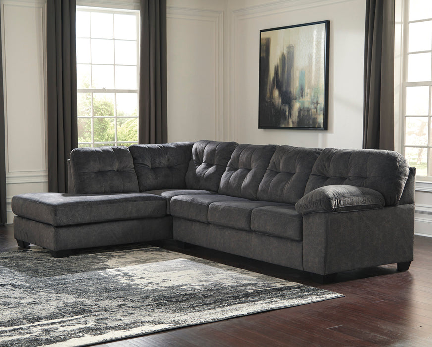 Accrington Granite LAF Sleeper Sectional - SET | 7050916 | 7050970 - Vega Furniture