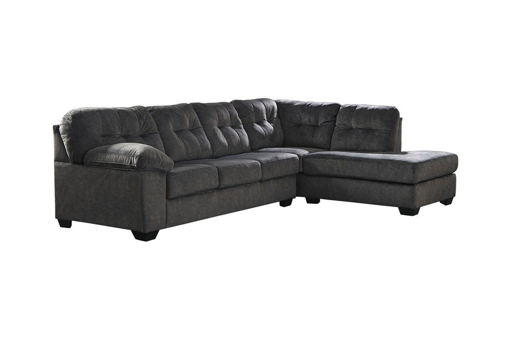 Accrington Granite RAF Sleeper Sectional - SET | 7050917 | 7050969 - Vega Furniture