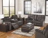 Acieona Slate Reclining Living Room Set - SET | 5830089 | 5830094 | 5830028 - Vega Furniture