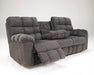 Acieona Slate Reclining Living Room Set - SET | 5830089 | 5830094 | 5830028 - Vega Furniture