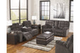 Acieona Slate Reclining Loveseat with Console - 5830094 - Vega Furniture