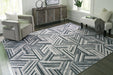 Adalock Gray/Cream 7'10" x 10' Rug - R405791 - Vega Furniture