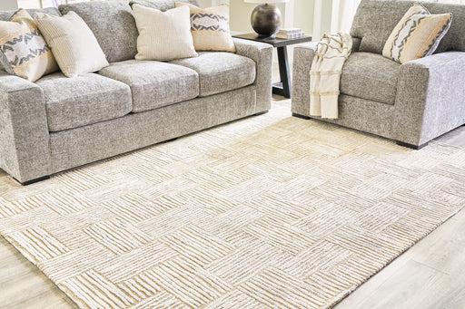 Adanmund Beige/Caramel 8' x 10' Rug - R406411 - Vega Furniture