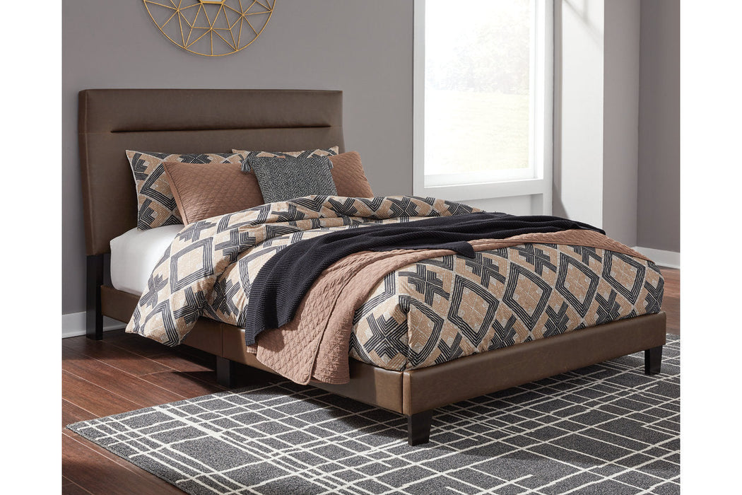 Adelloni Brown King Upholstered Bed - B080-482 - Vega Furniture