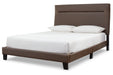 Adelloni Brown King Upholstered Bed - B080-482 - Vega Furniture