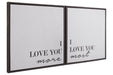 Adline Black/White Wall Art, Set of 2 - A8000297 - Vega Furniture