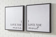 Adline Black/White Wall Art, Set of 2 - A8000297 - Vega Furniture